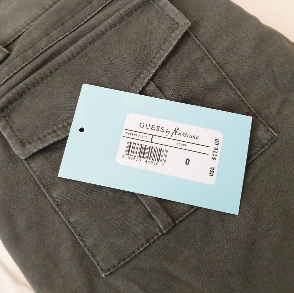 Army green skinny pant